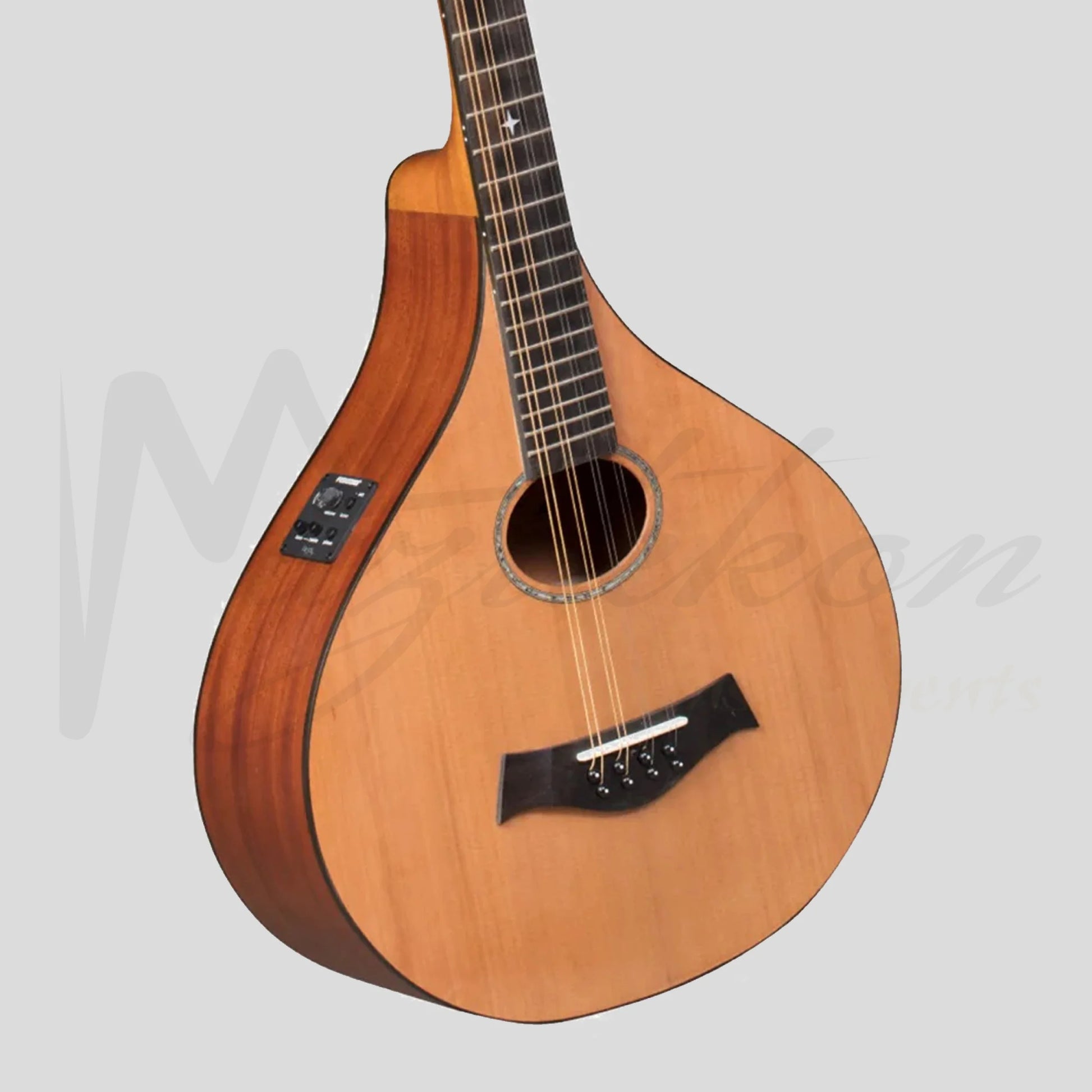 Heartland Irish Bouzouki Deluxe Sapele With Eq Cedar Top