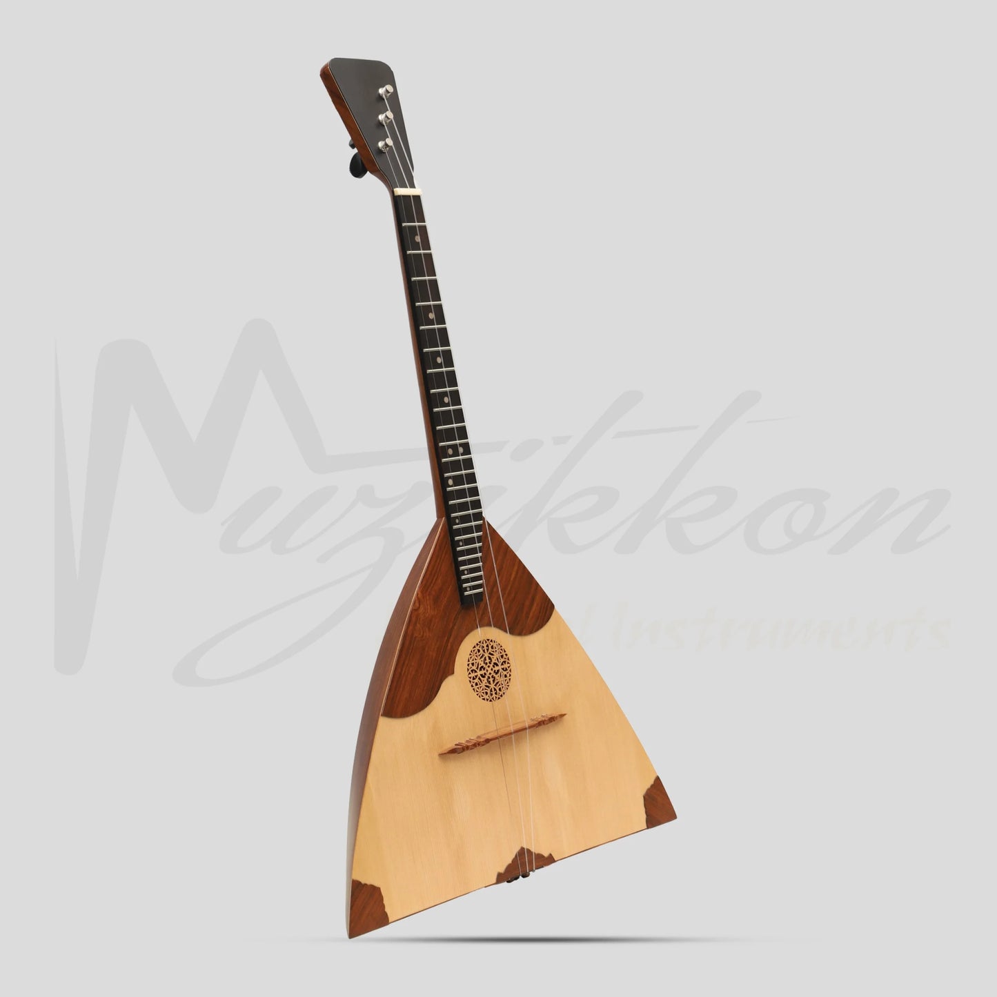 Heartland Russian Prima Balalaika 3 String Left Handed Rosewood/Lacewood