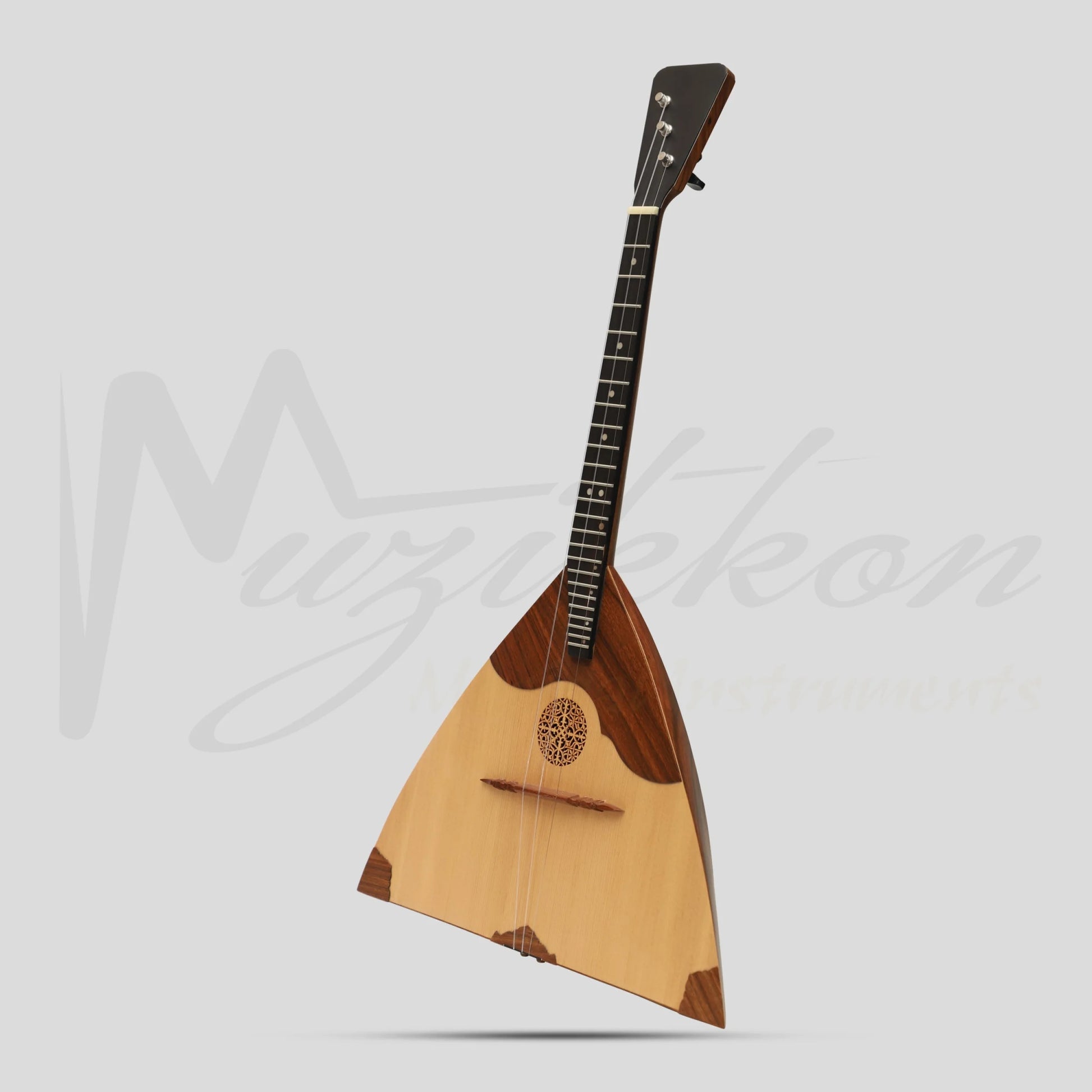 Heartland Russian Prima Balalaika 3 String Right Handed Rosewood/Lacewood