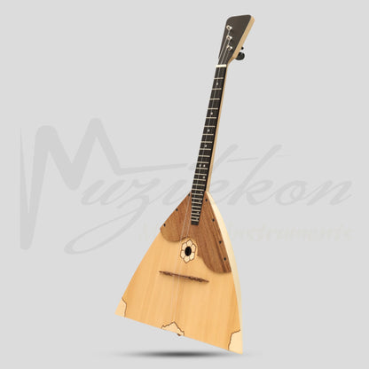 Heartland Russian Prima Balalaika Deluxe 3 String Right Handed Walnut/Maple