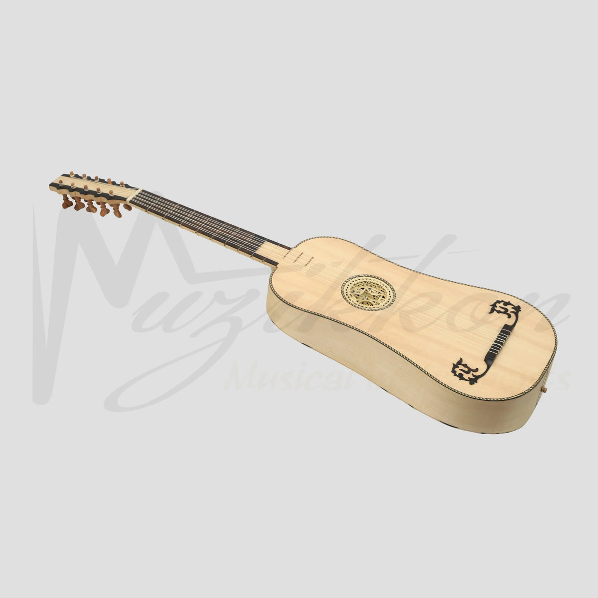 Heartland Sellas Baroque Guitar 5 Course Maple