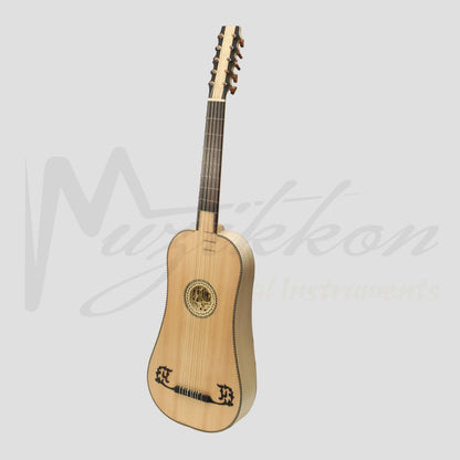 Heartland Sellas Baroque Guitar 5 Course Maple