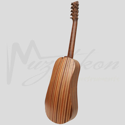 Heartland Sellas Baroque Guitar 5 Course Variegated Walnut Rosewood