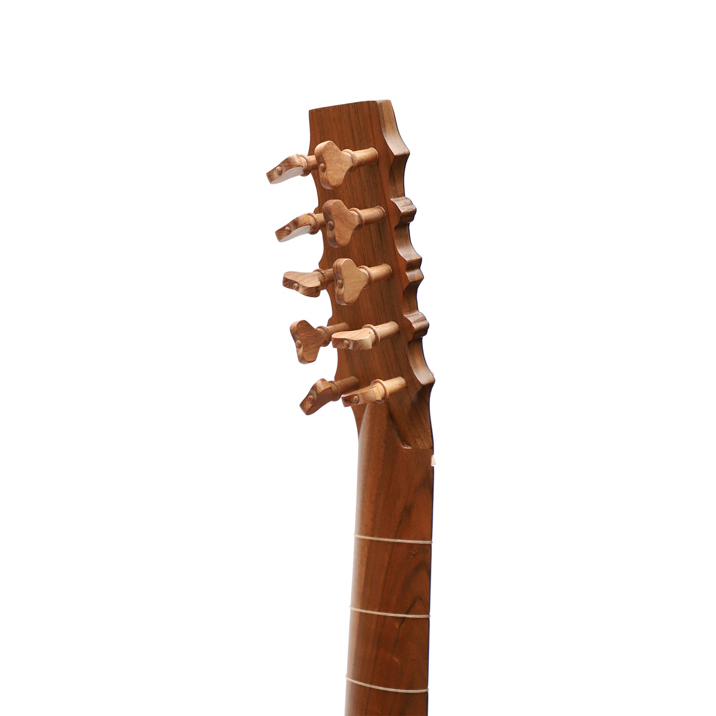 Heartland Sellas Baroque Guitar, 5 Course Walnut Left Hand