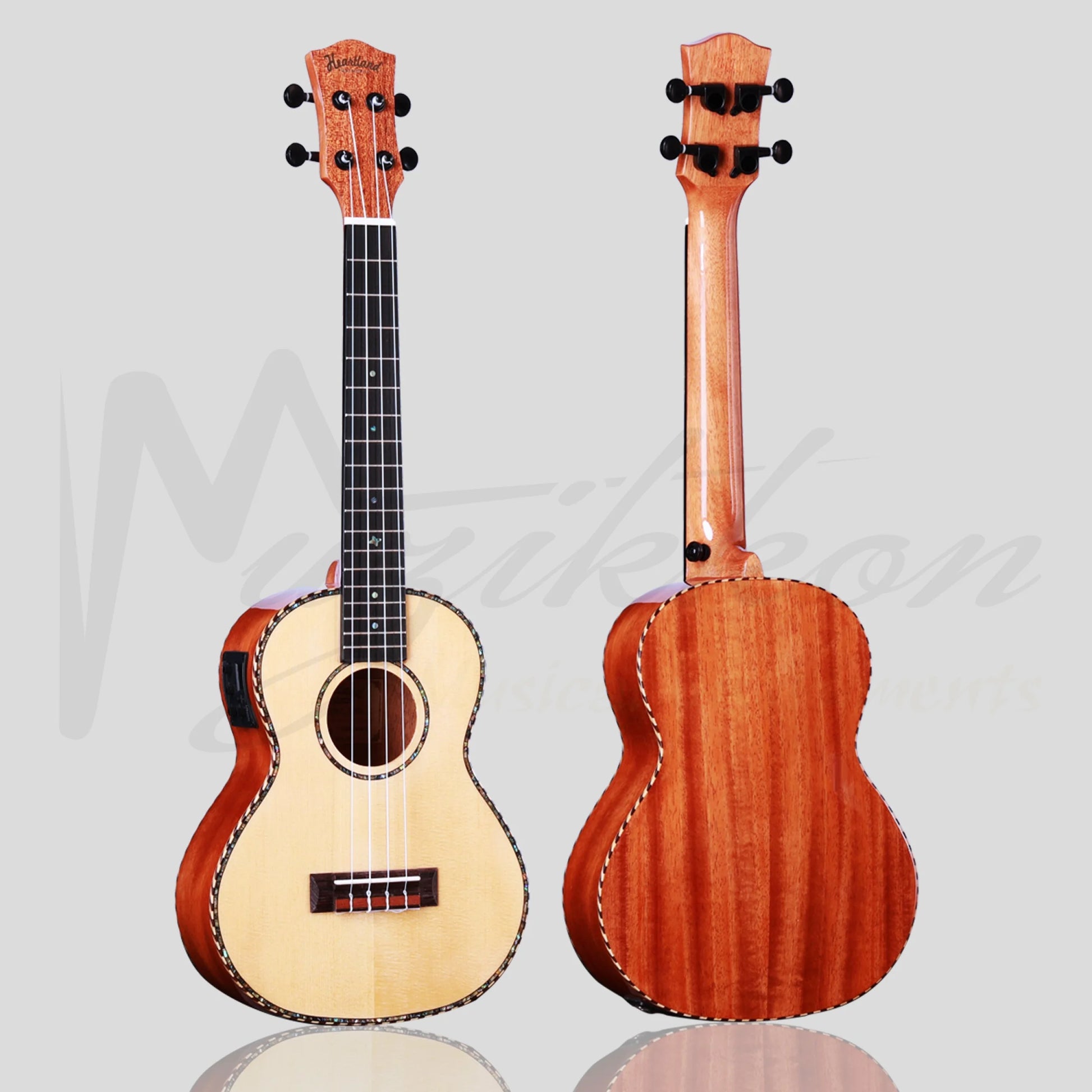 Heartland Tenor Ukulele Mahogany With Eq