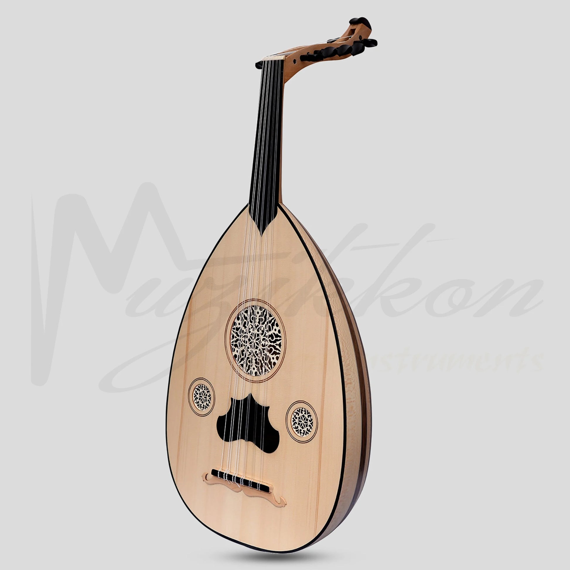 Heartland Turkish Oud 11 Strings Variegated Lacewood Walnut