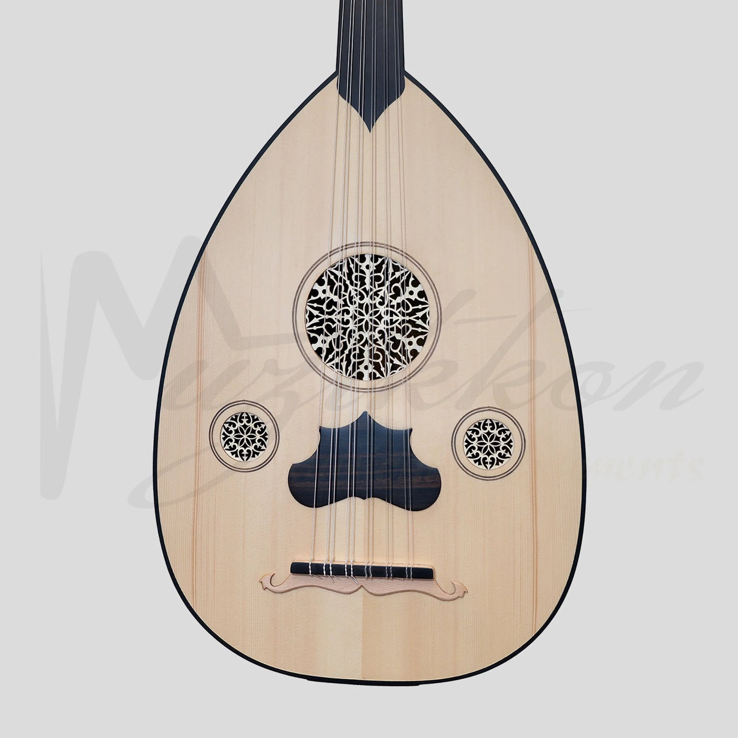 Heartland Turkish Oud 11 Strings Variegated Lacewood Walnut