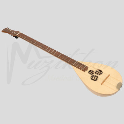 Heartland Wildwood Dulcimer Banjo 4 String Lacewood