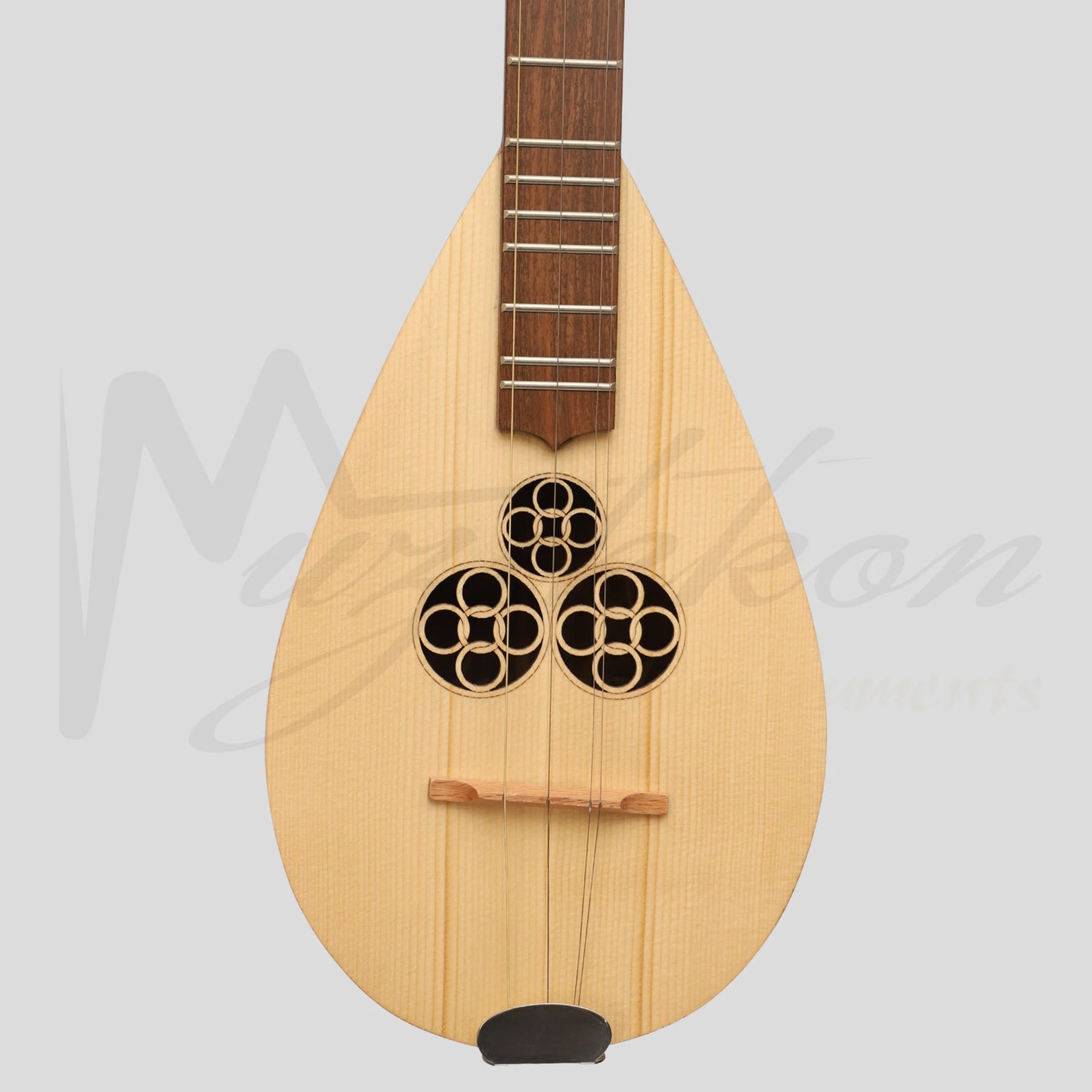 Heartland Wildwood Dulcimer Banjo 4 String Lacewood
