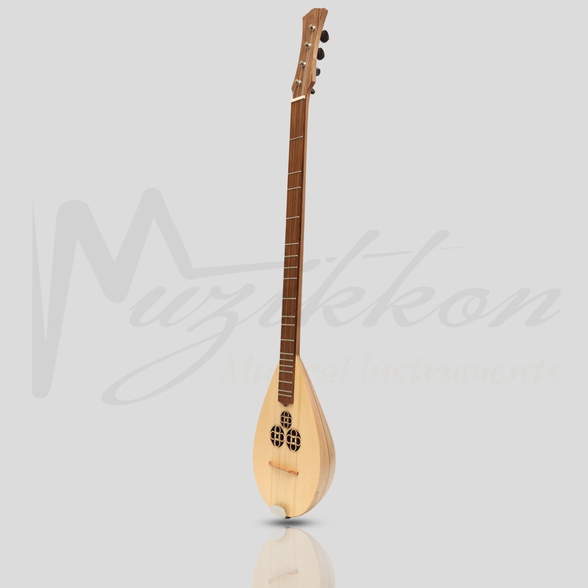 Heartland Wildwood Dulcimer Banjo 4 String Lacewood