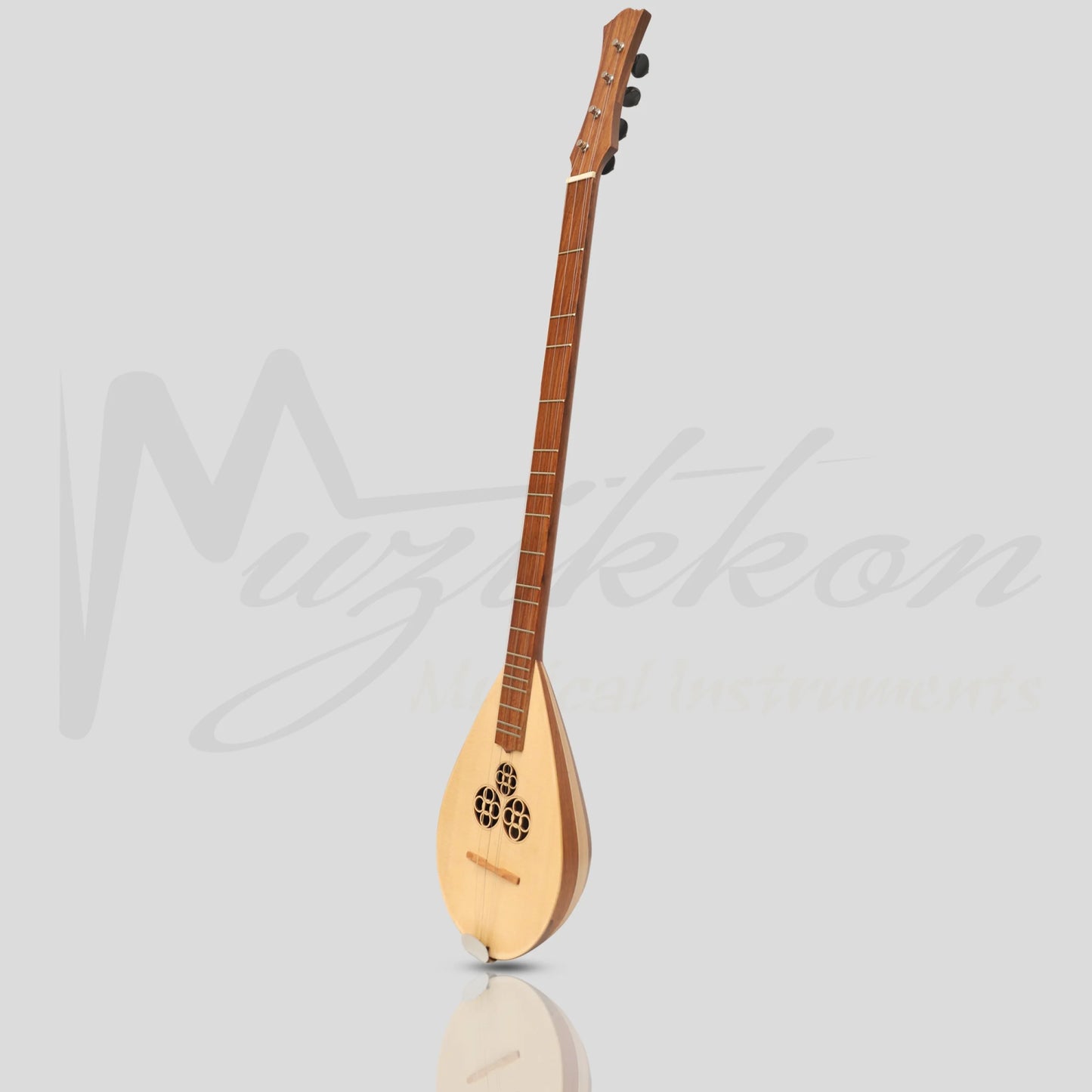 Heartland Wildwood Dulcimer Banjo 4 String Variegated Rosewood Lacewood