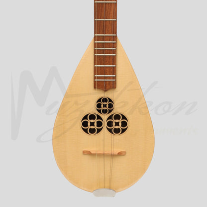 Heartland Wildwood Dulcimer Banjo 4 String Variegated Rosewood Lacewood