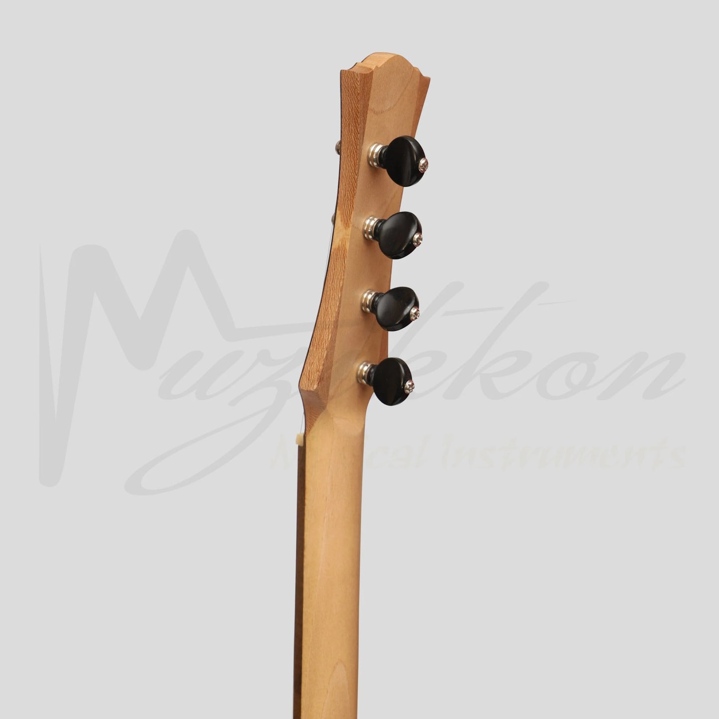 Heartland Wildwood Dulcimer Banjo 4 String Variegated Walnut Lacewood