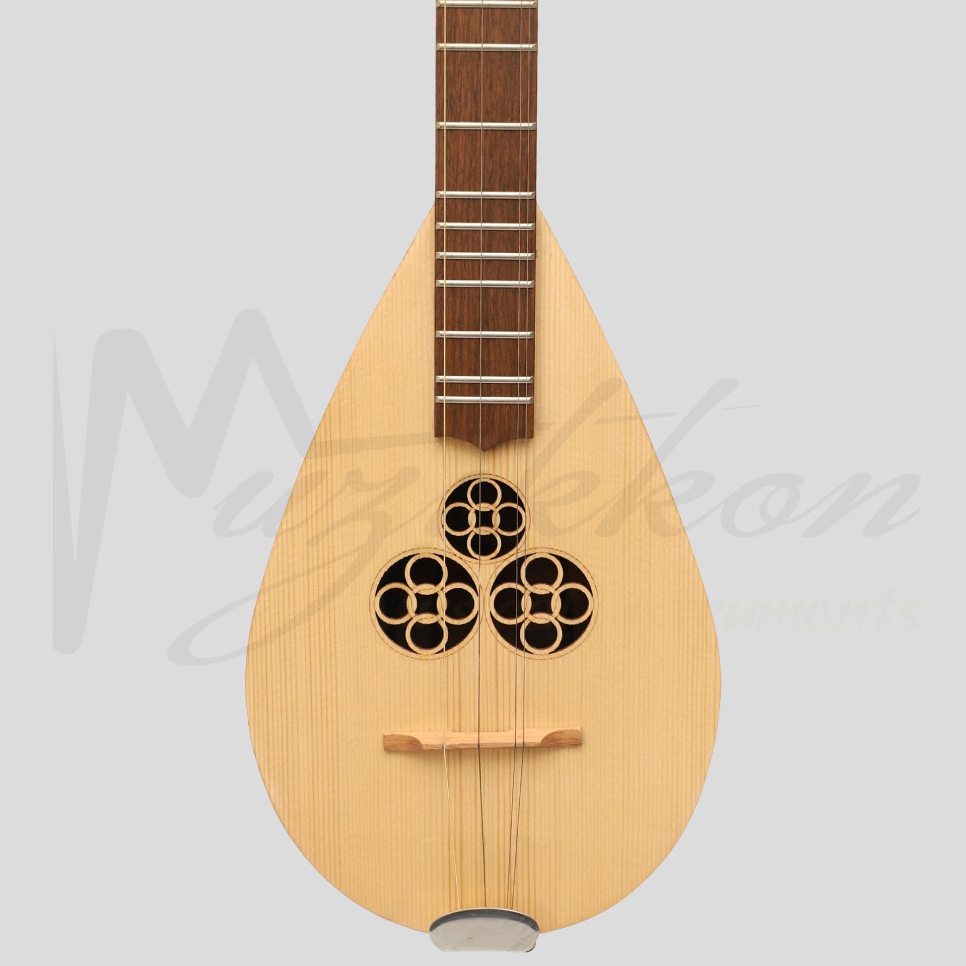 Heartland Wildwood Dulcimer Banjo 4 String Walnut