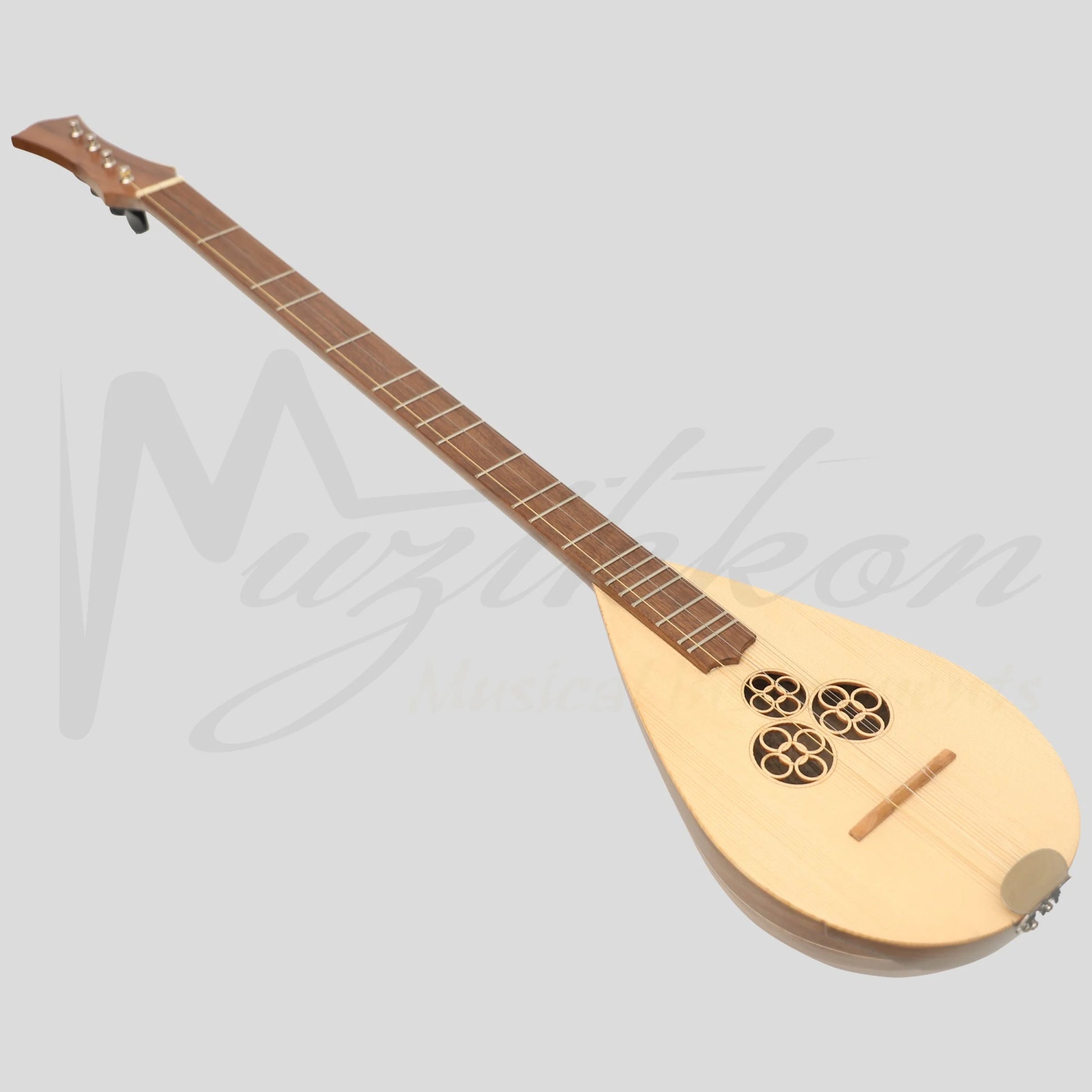 Heartland Wildwood Dulcimer Banjo 4 String Walnut