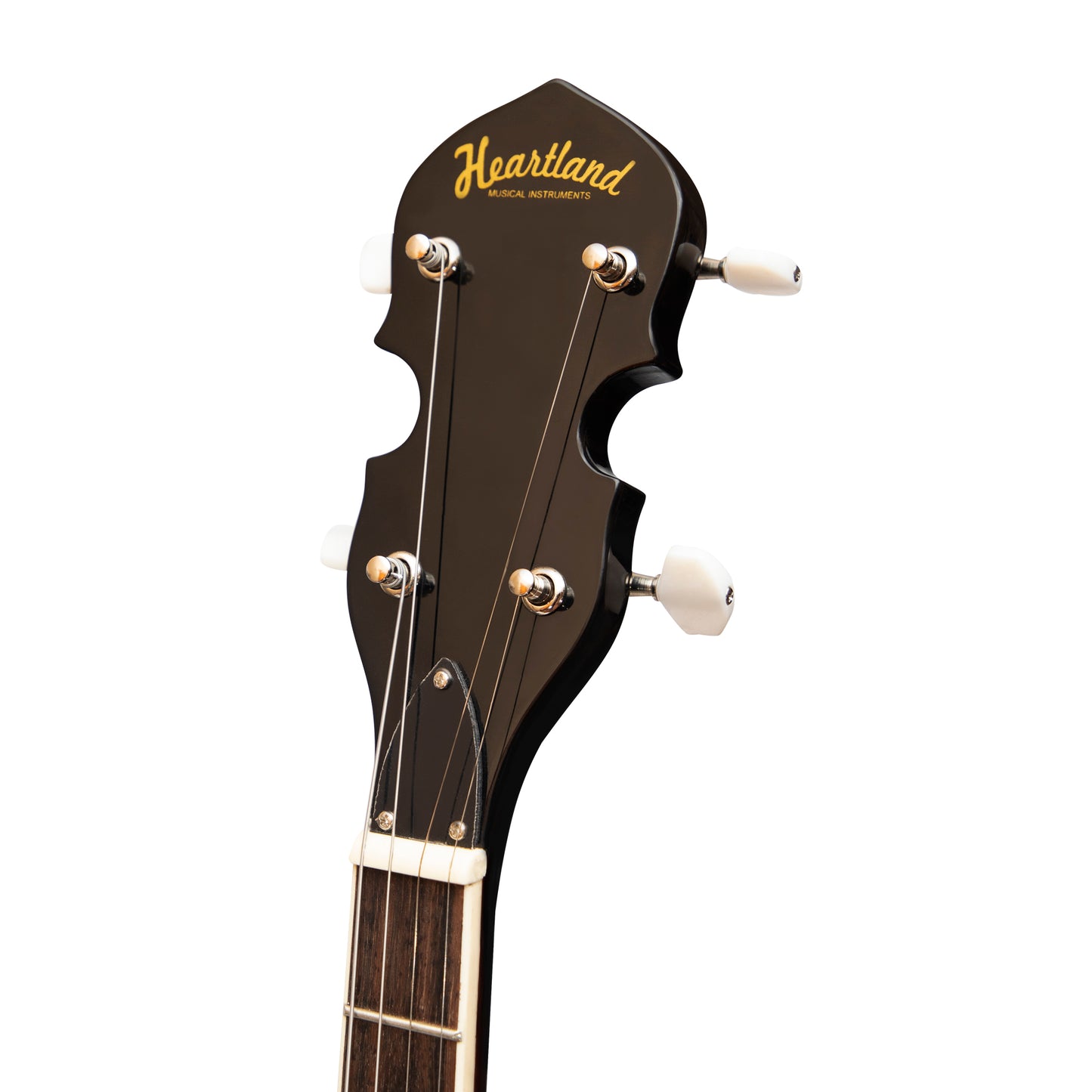 Heartland 4 String Banjo 19 Frets Irish Tenor Banjo 24 Bracket with Closed Solid Back