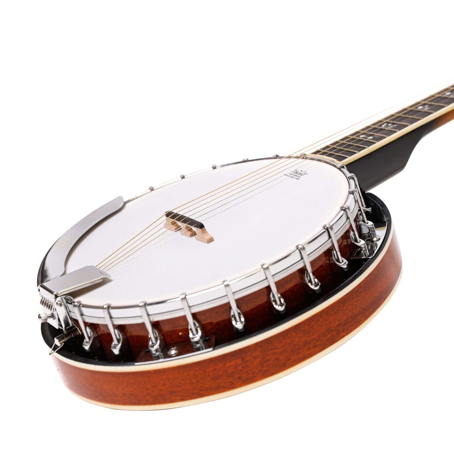 Heartland 6 String Irish Banjo Player Series 24 Bracket Closed Solid Back Sunburst Finish