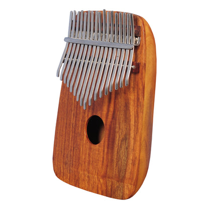 Heartland Mulberry Round back Thumb Piano, African Kalimba, Mbira with Rosewood Top