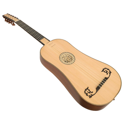 Heartland Sellas Baroque Guitar, 5 Course Rosewood