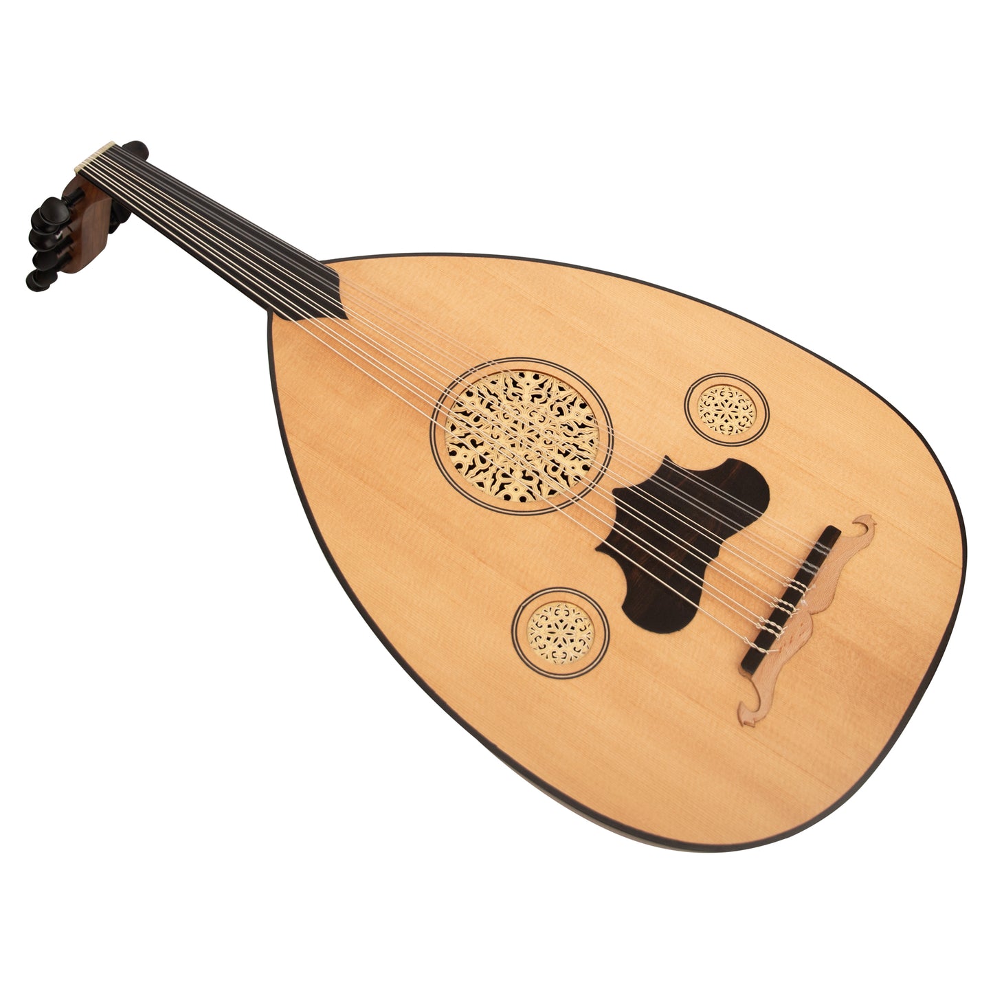 Heartland Turkish Oud, 11 Strings Variegated Rosewood Walnut