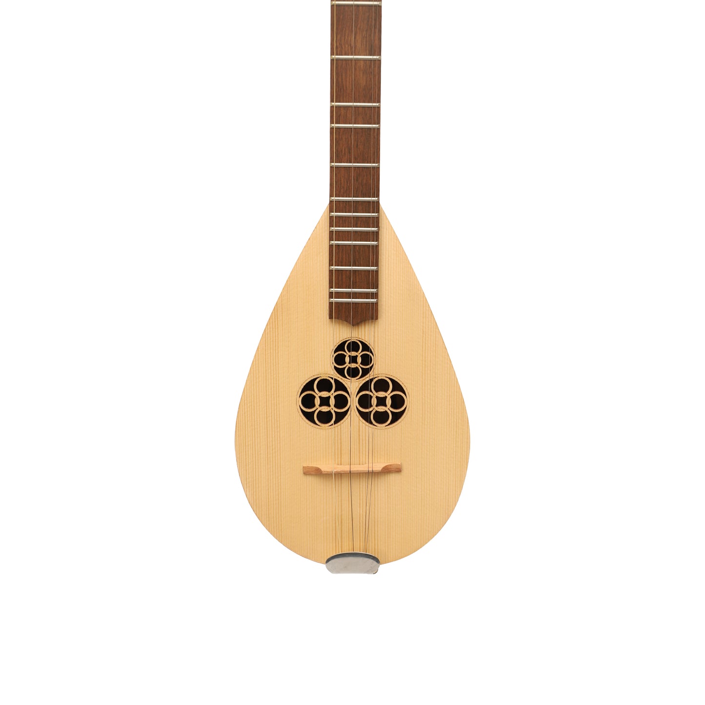 Heartland Wildwood Dulcimer Banjo, 4 String Walnut