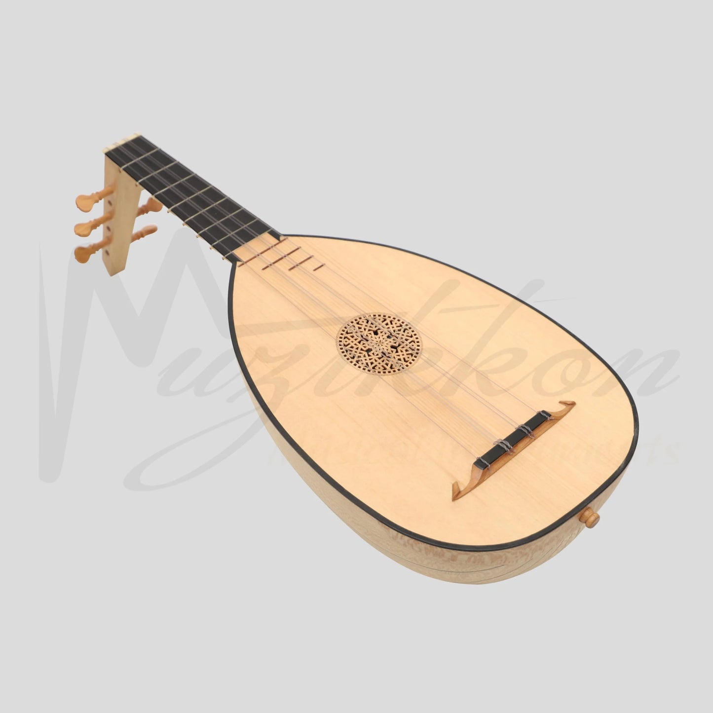 Lute Ukulele 6 Strings Tenor Lacewood