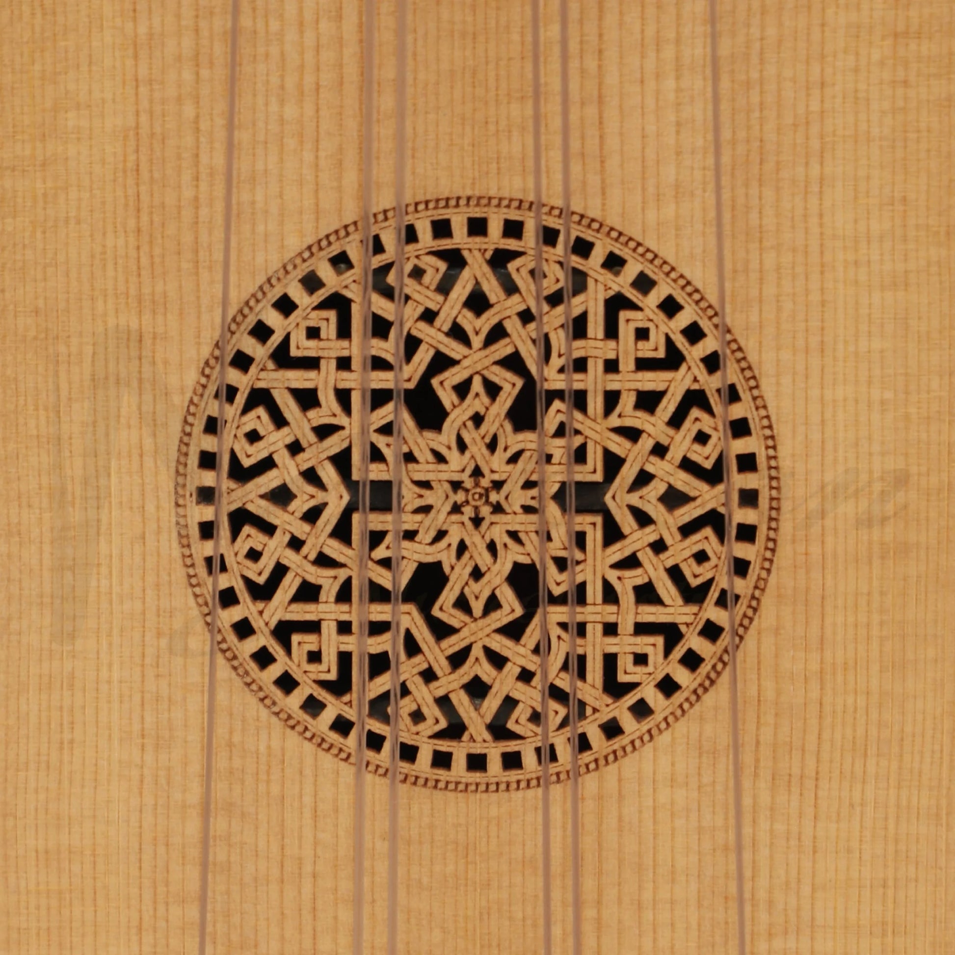 Lute Ukulele 6 Strings Tenor Variegated Rosewood Lacewood