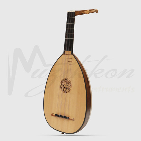 Lute Ukulele 6 Strings Tenor Variegated Rosewood Lacewood