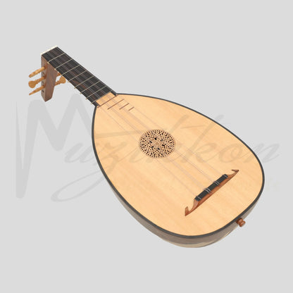 Lute Ukulele 6 Strings Tenor Variegated Rosewood Lacewood