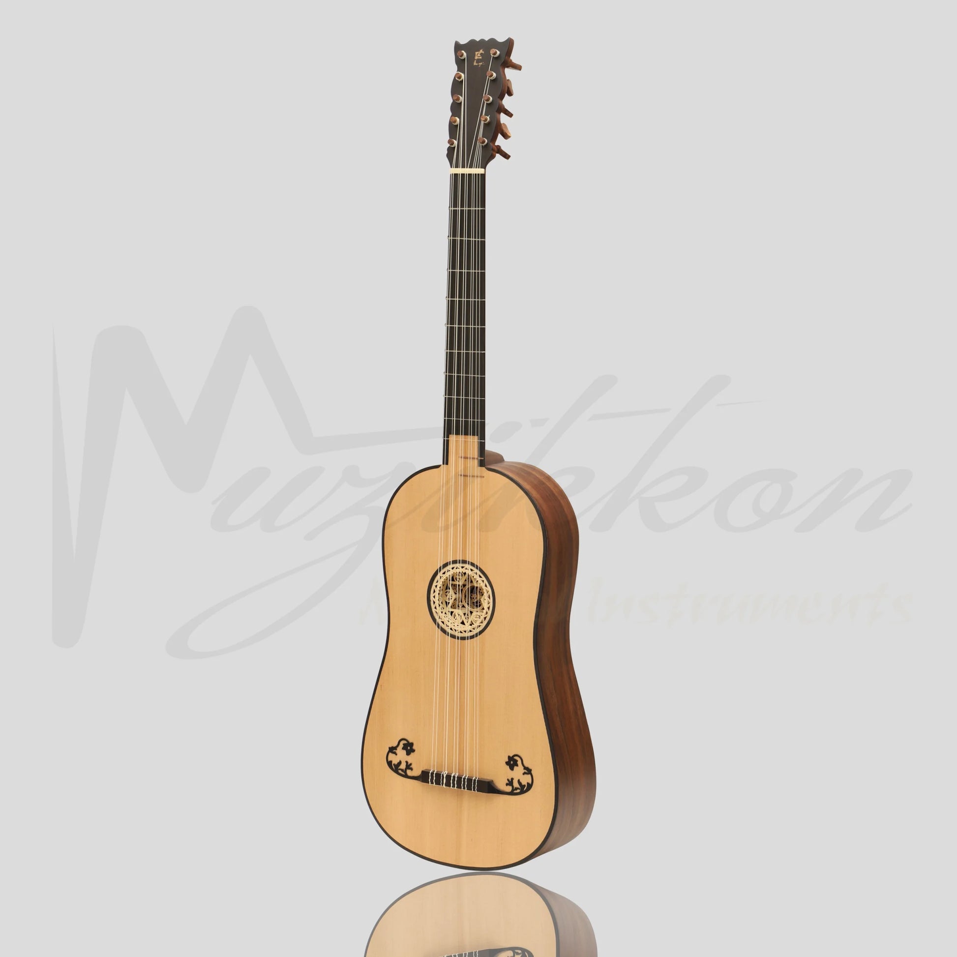 Luth Ebene Baroque Guitar After Voboam Rosewood