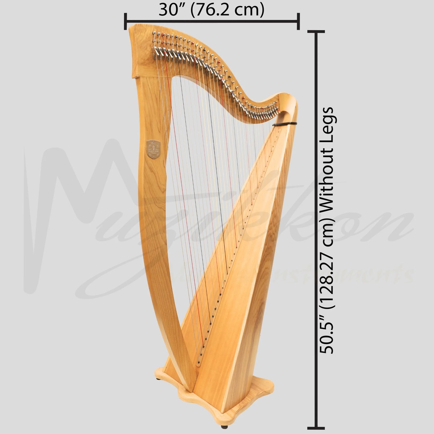 McHugh Ayra Harp 38 Strings Ashwood