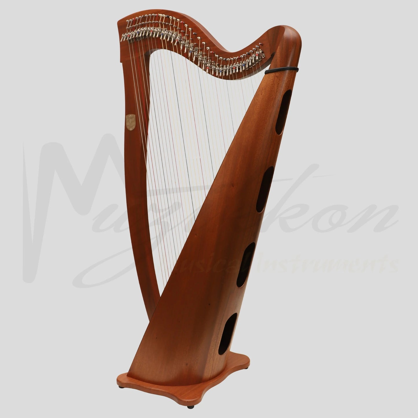 Mchugh Ayra Harp 38 Strings Mahogany