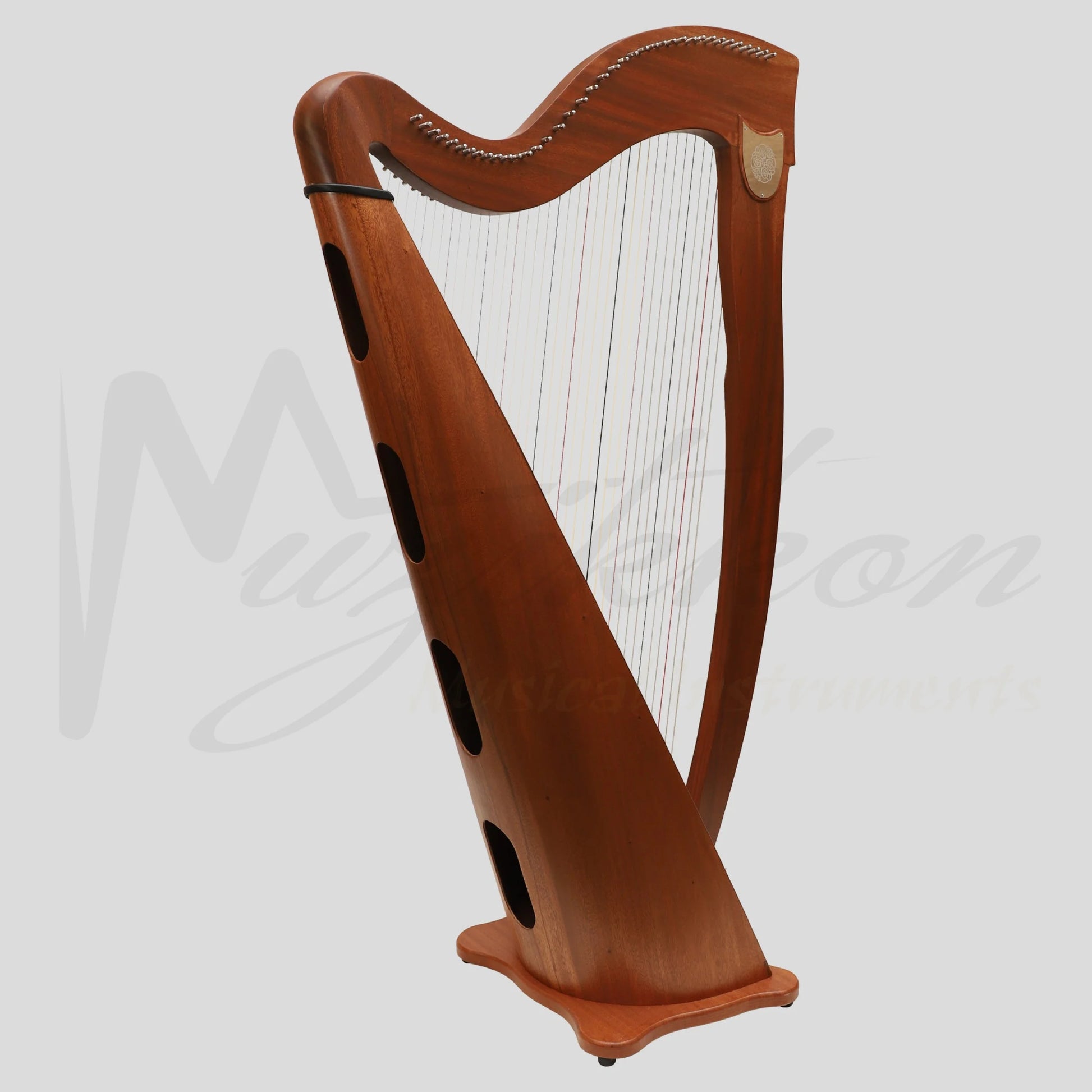 Mchugh Ayra Harp 38 Strings Mahogany