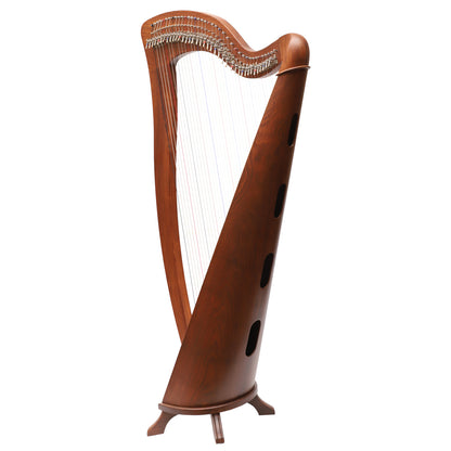 McHugh Harp 38 Strings Rosewood Round back