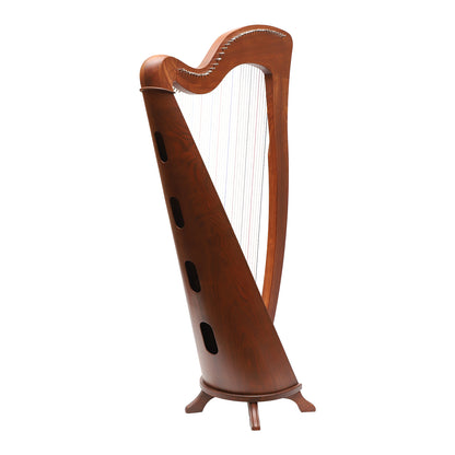 McHugh Harp 38 Strings Rosewood Round back