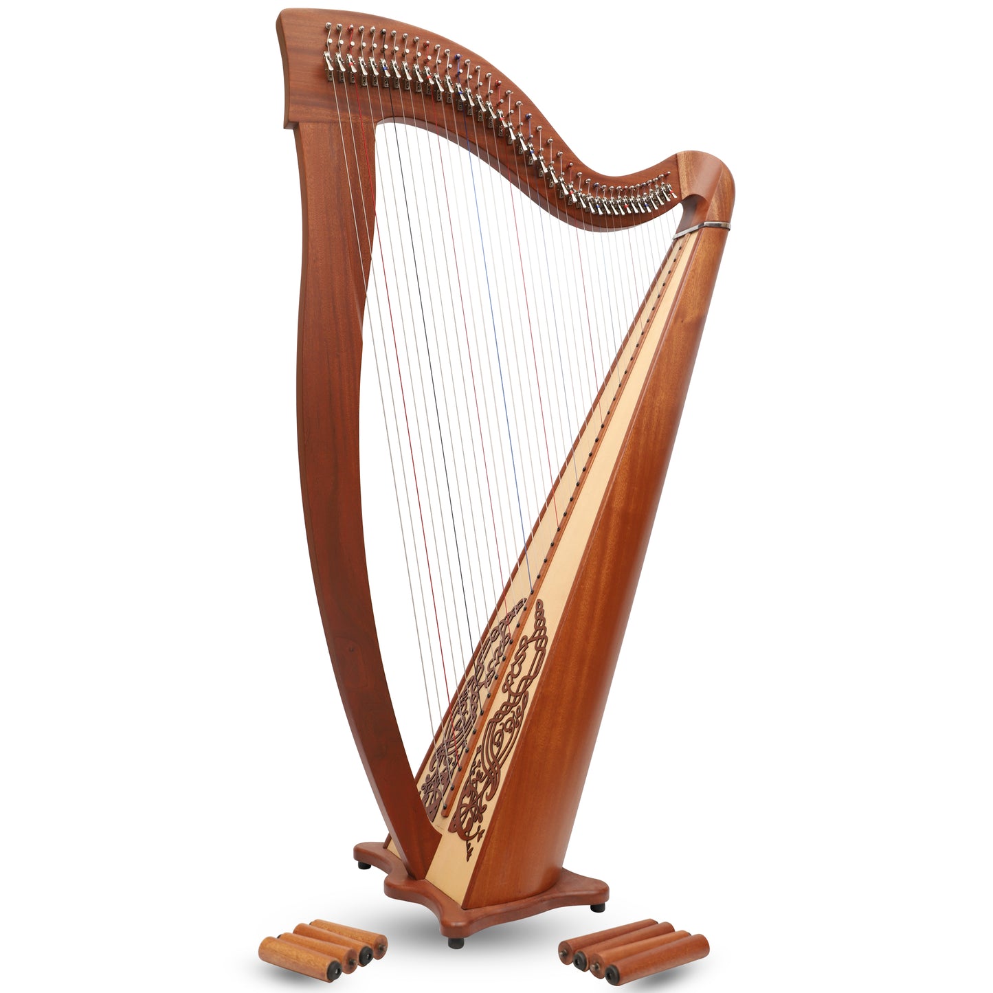 Mchugh Ayra Harp 38 Strings Mahogany