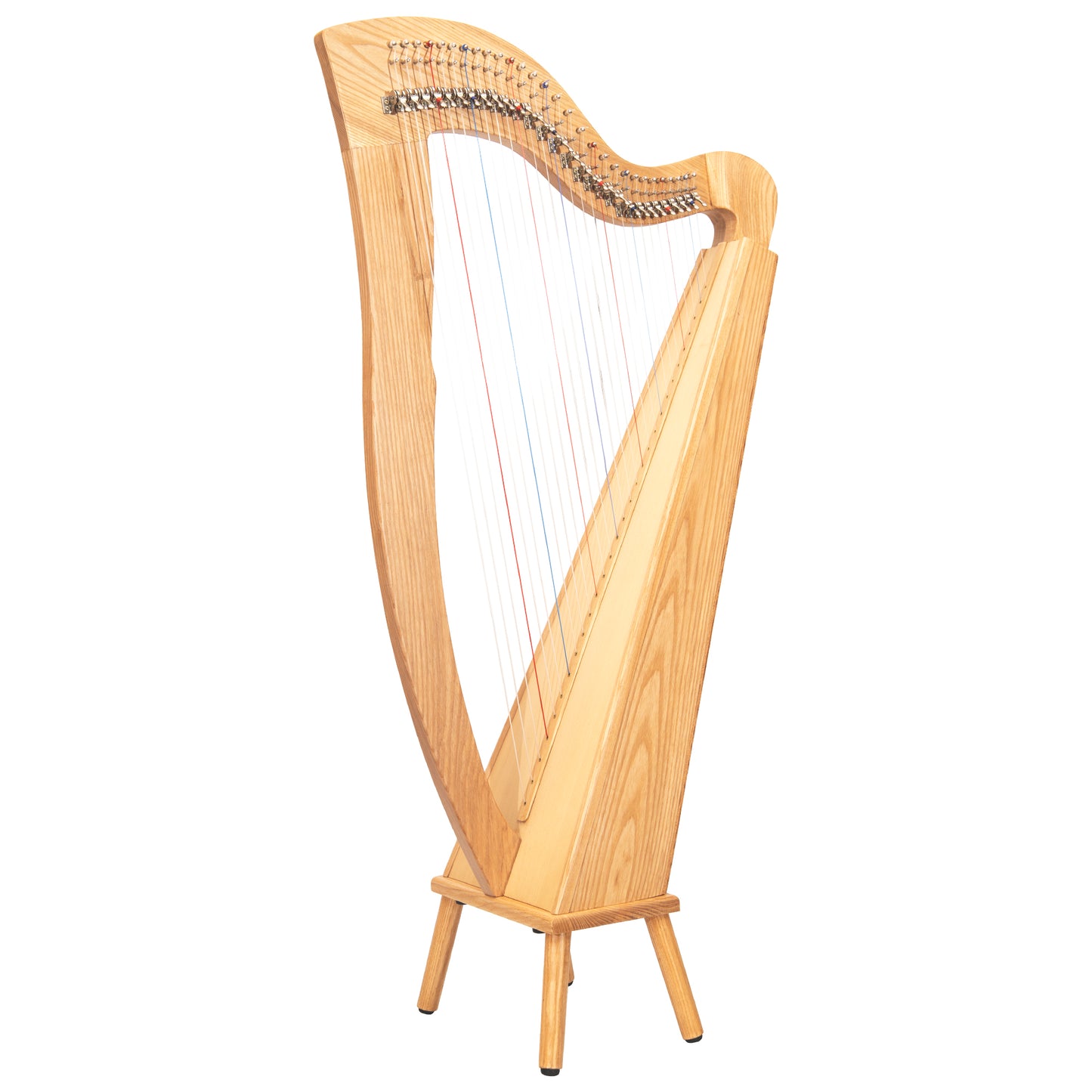 Mchugh Harp 29 Strings Ashwood Square Back