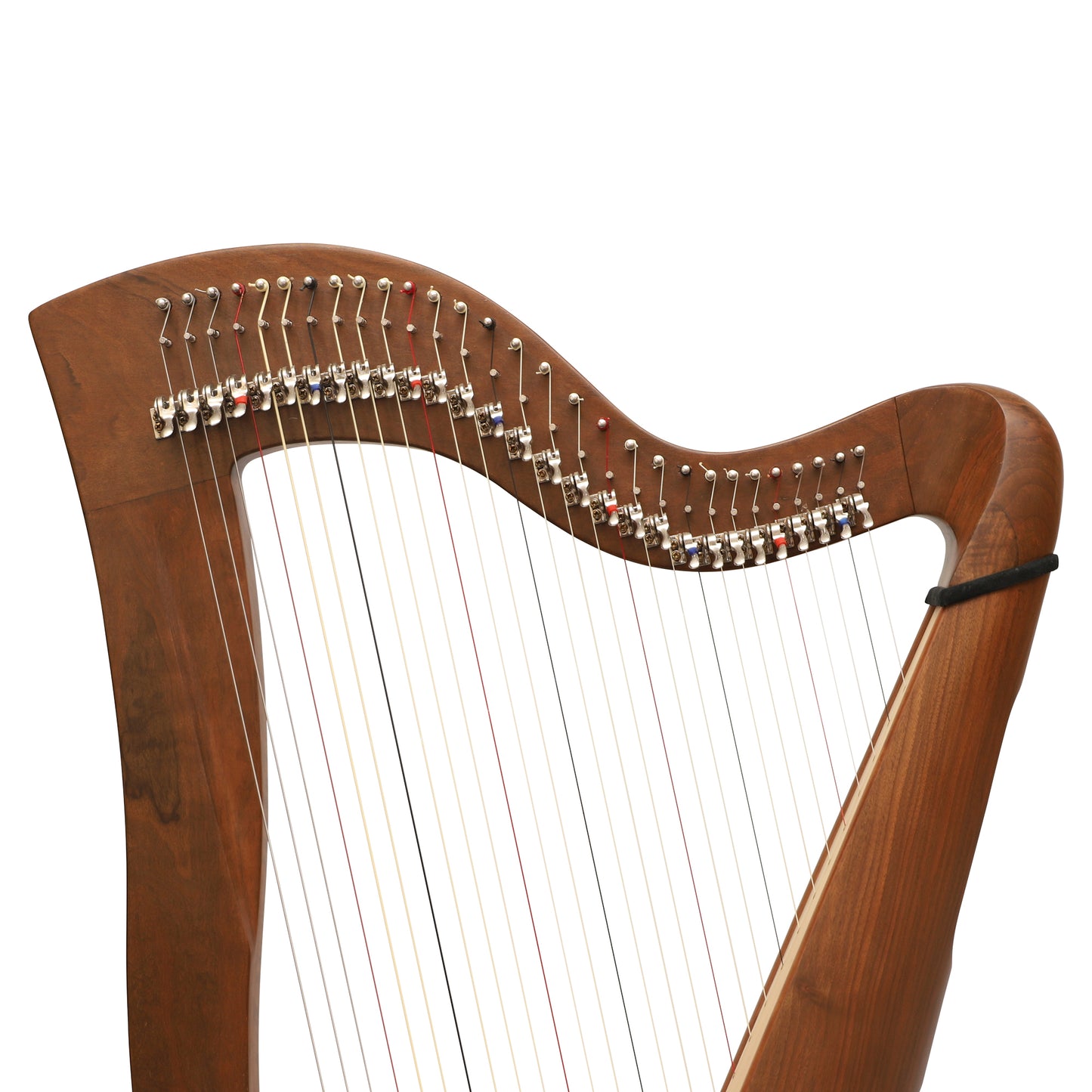 McHugh Harp, 29 Strings Round Back Walnut