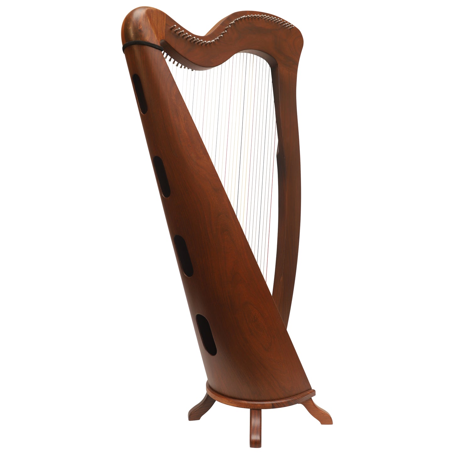 McHugh Harp 34 Strings Rosewood Round back