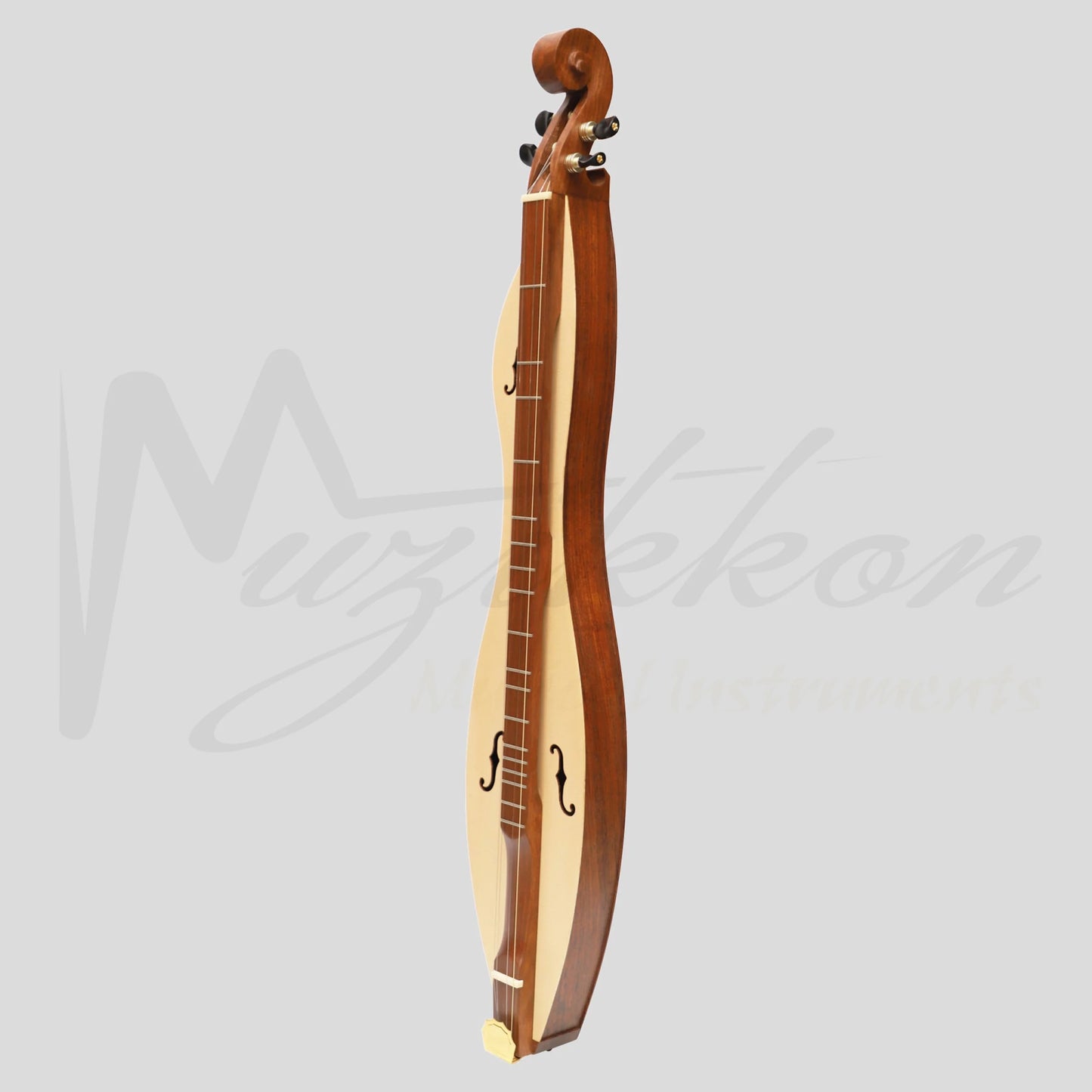 Mountain Dulcimer 4 String Cutaway F-Hole Rosewood