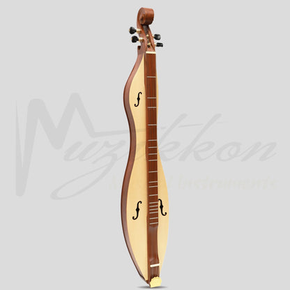 Mountain Dulcimer 4 String Cutaway F-Hole Rosewood