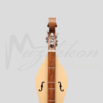 Mountain Dulcimer 4 String F-Hole Rosewood With Nickel Finish Hardware