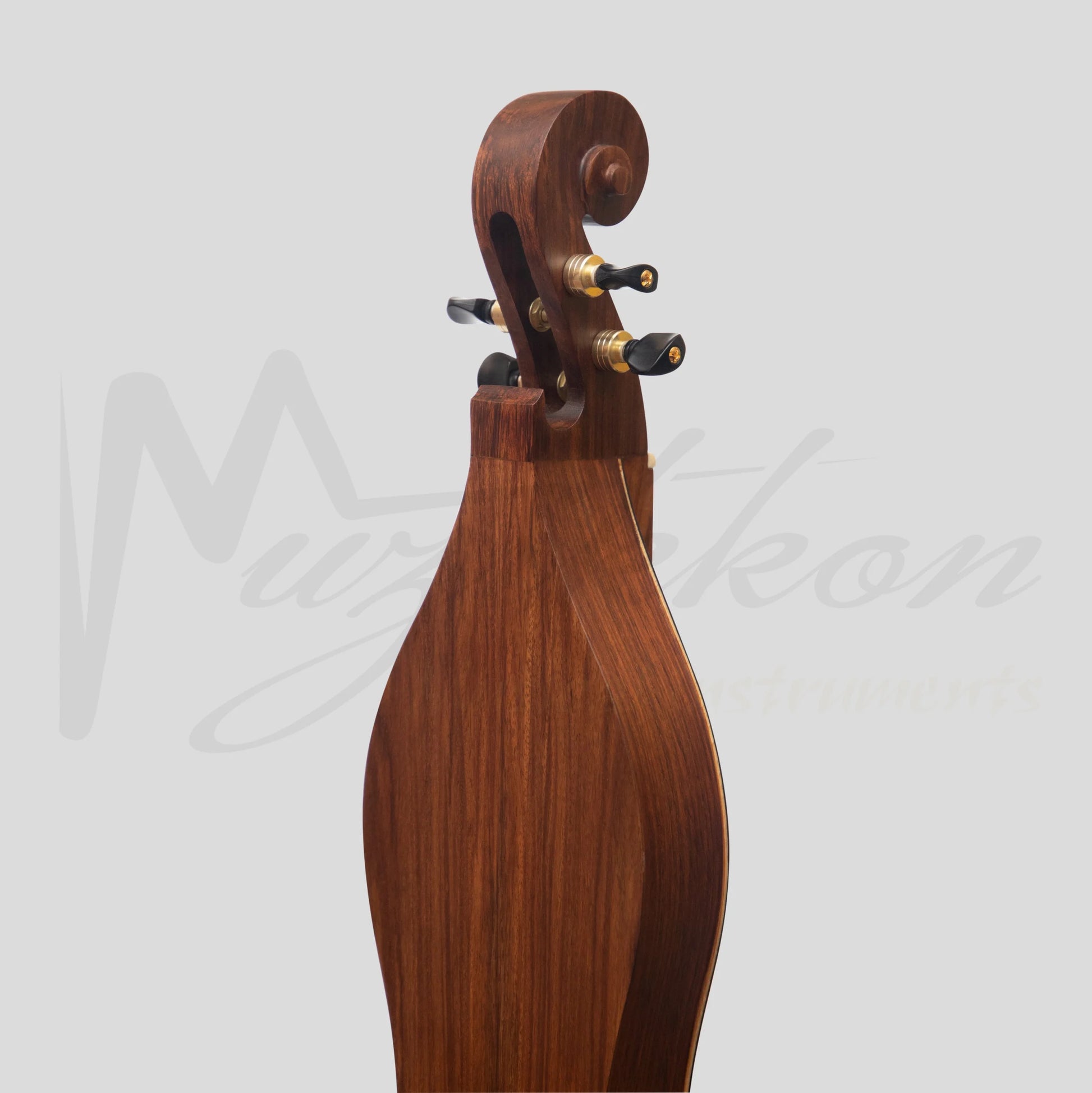 Mountain Dulcimer 4 String F-Hole Rosewood With Purfling