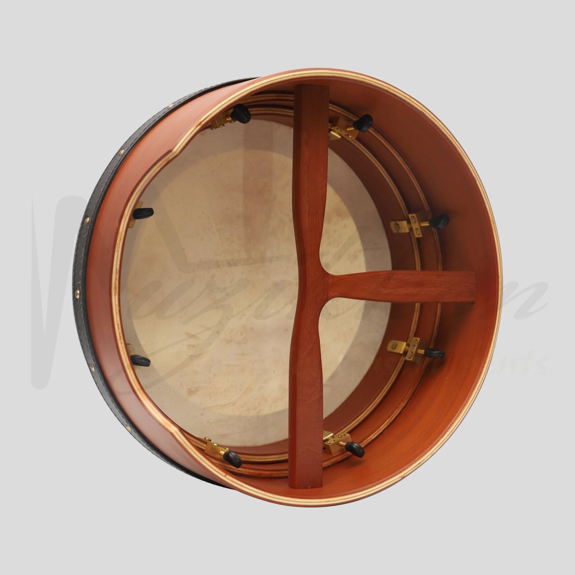 Muzikkon 14”X5’’ (35.5X12.5 Cm) Premium Celtic Irish Bodhran With Easy Tune System Deep Rim