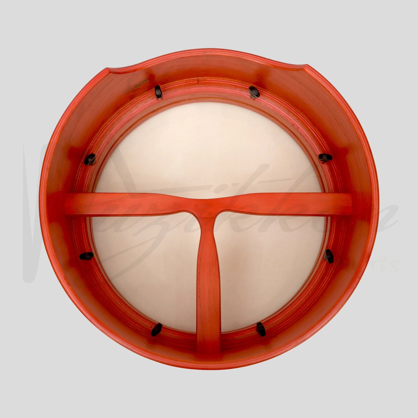 Muzikkon 14”X6’’ Premium Celtic Irish Bodhran With Easy Tune System Deep Rim T-Bar & Taped Finish