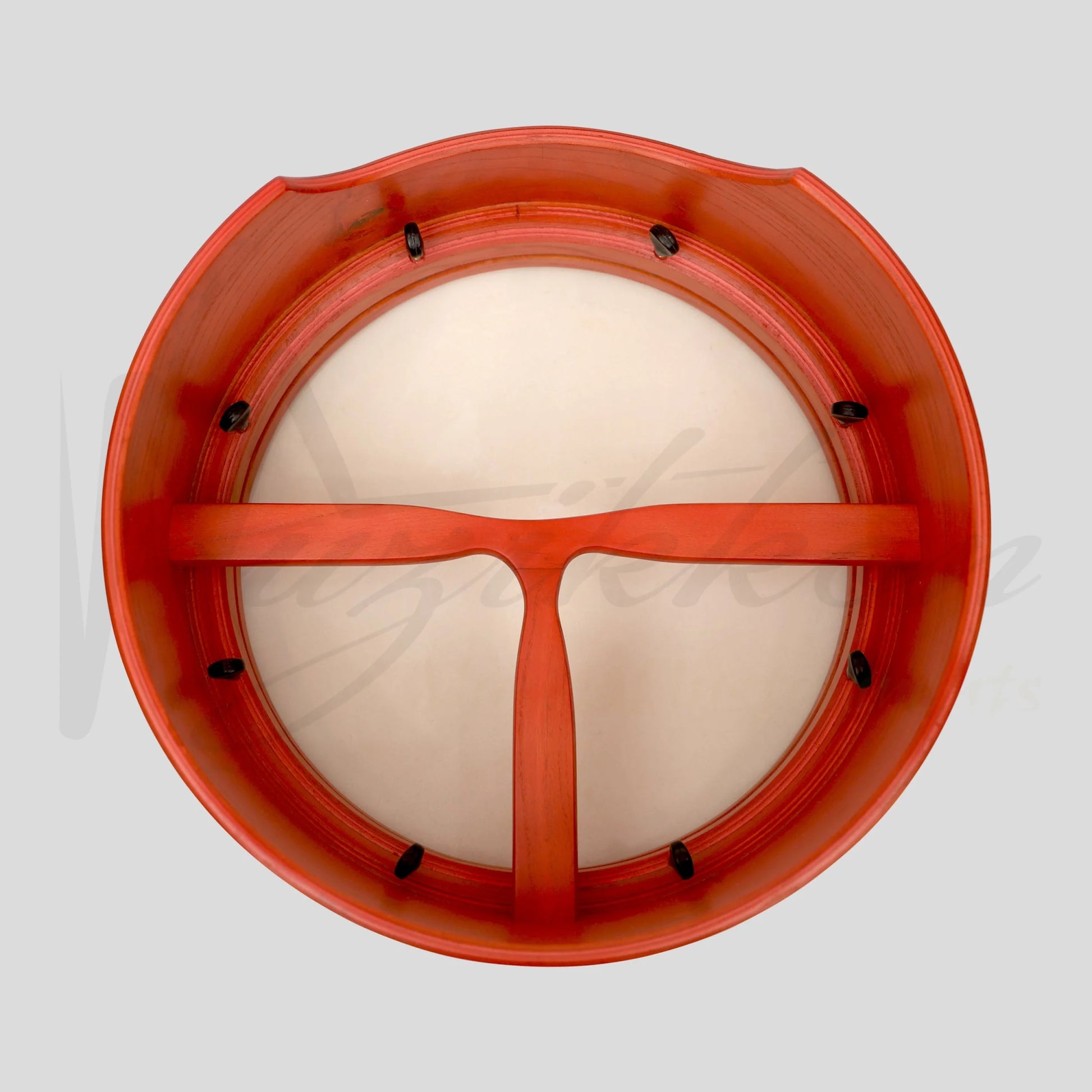 Muzikkon 14”X6’’ Premium Celtic Irish Bodhran With Easy Tune System Deep Rim T-Bar & Taped Finish