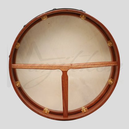 Muzikkon 14’’X4’’ (35.6 cm x 10.2 cm) Heartland Tunable Irish Bodhran Drum