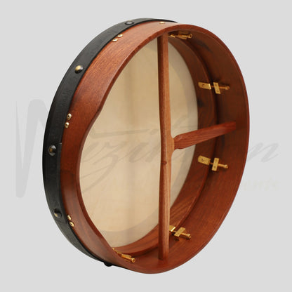 Muzikkon 14’’X4’’ (35.6 cm x 10.2 cm) Heartland Tunable Irish Bodhran Drum