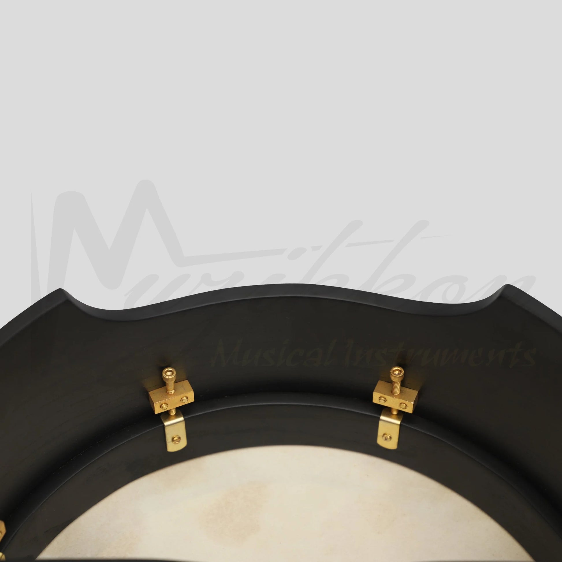 Muzikkon 14’’X6’’ Heartland Tunable Irish Bodhran Drum Deep Rim With T-Bar & Taped Finish Tune