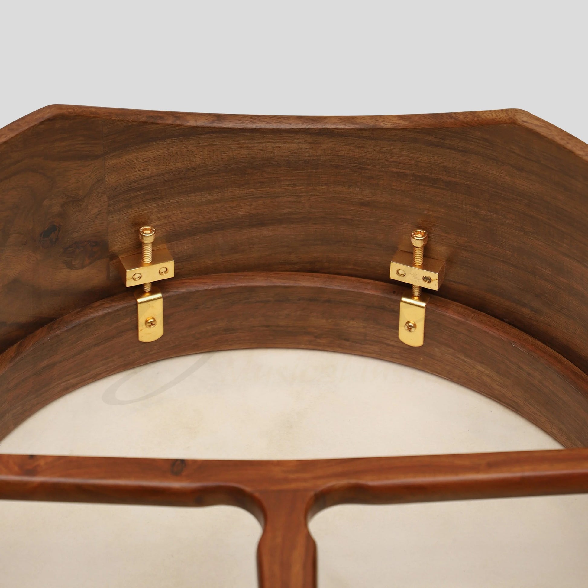 Muzikkon 14’’X6’’ Heartland Tunable Irish Bodhran Drum Deep Rim with T-BAR & Taped Finish Deep Tune